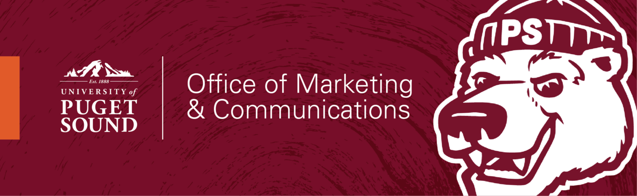 Office of Marketing & Communications newsletter header