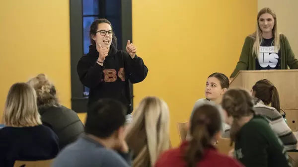 It's on Us training for Greek Life