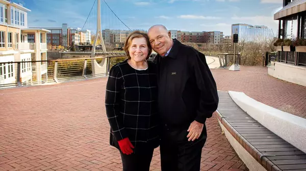 Louis Slangen ’69 and his wife Linda
