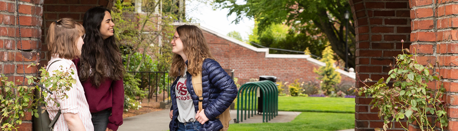 Students on campus