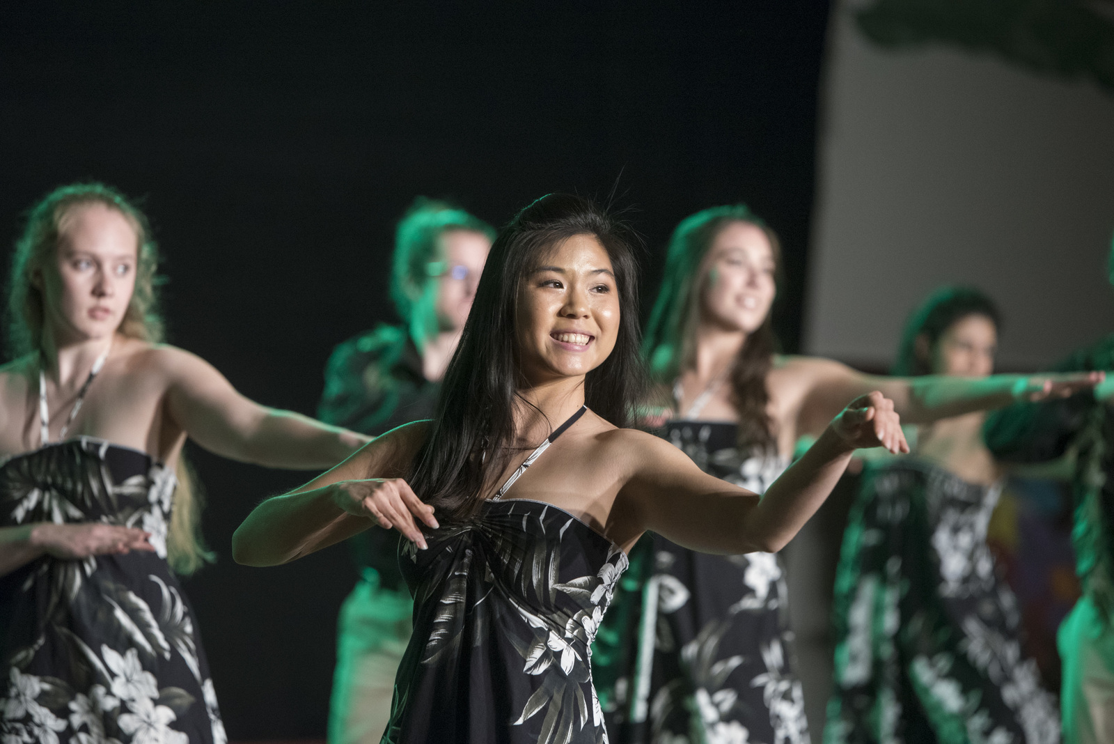 Students perform at the annual Spring Lu`au