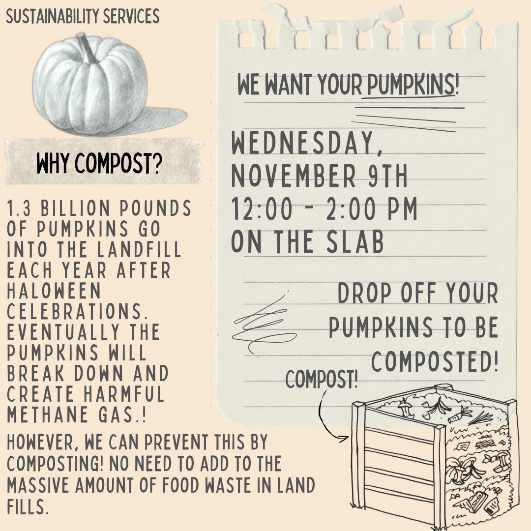 Pumpkin compost poster
