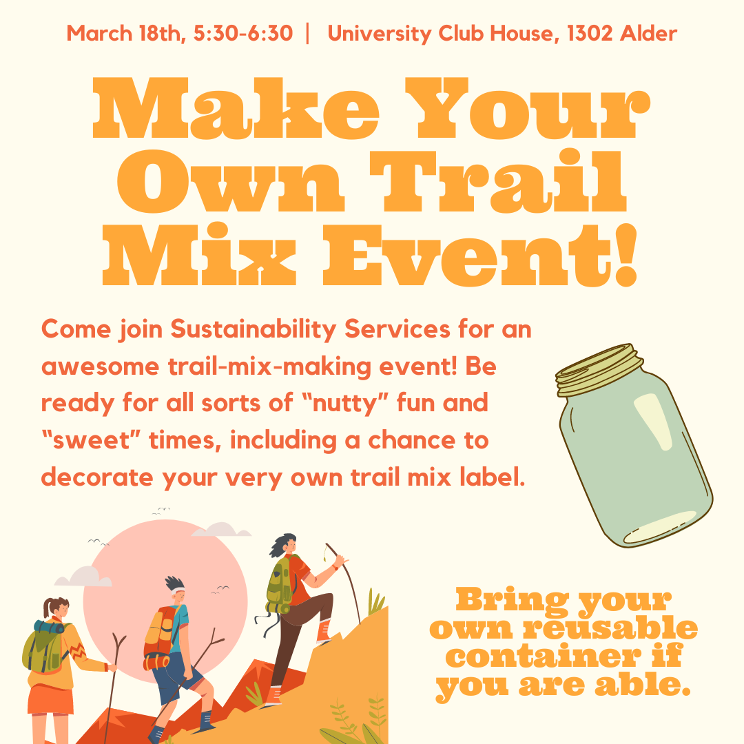 Make Your Own Trail Mix Event