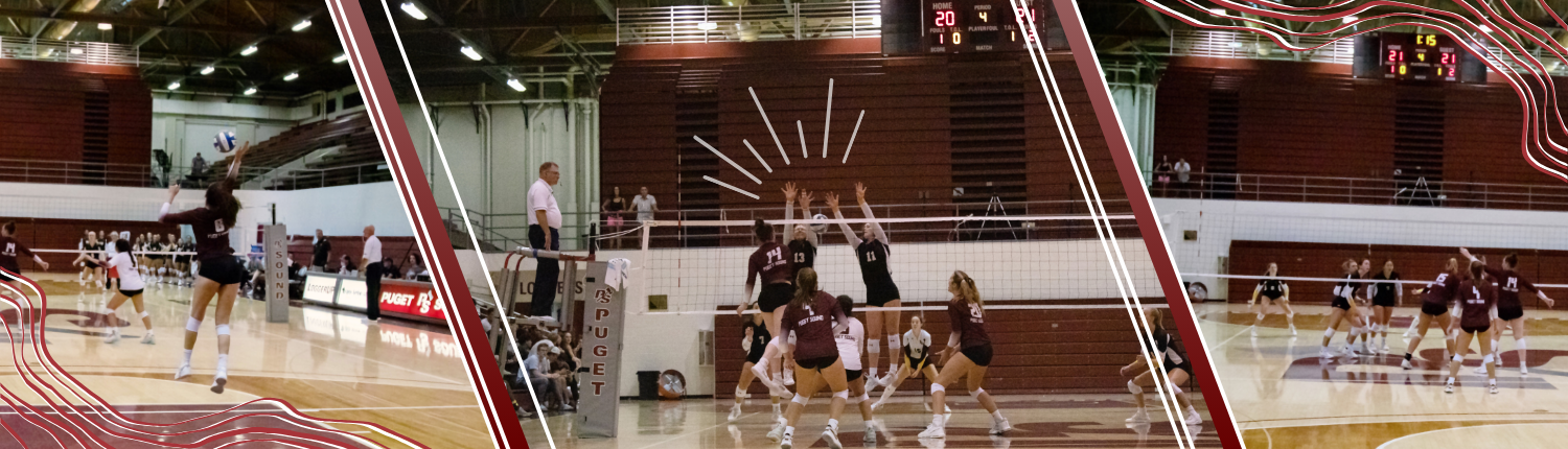 Women's volleyball banner