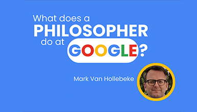 What does a philosopher do at Google?