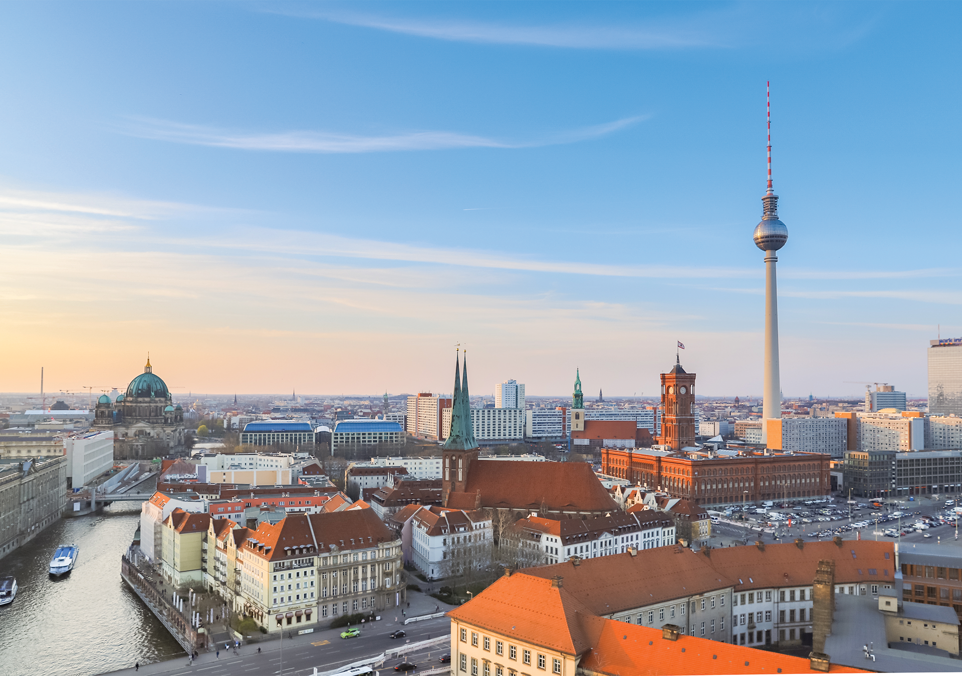 Skyline of Berlin, Germany