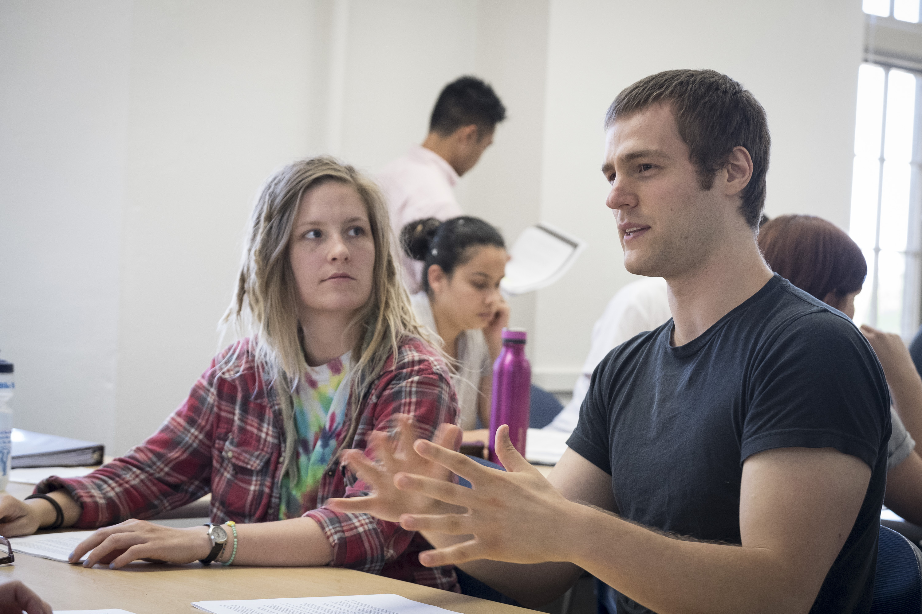 Students in an MAT class