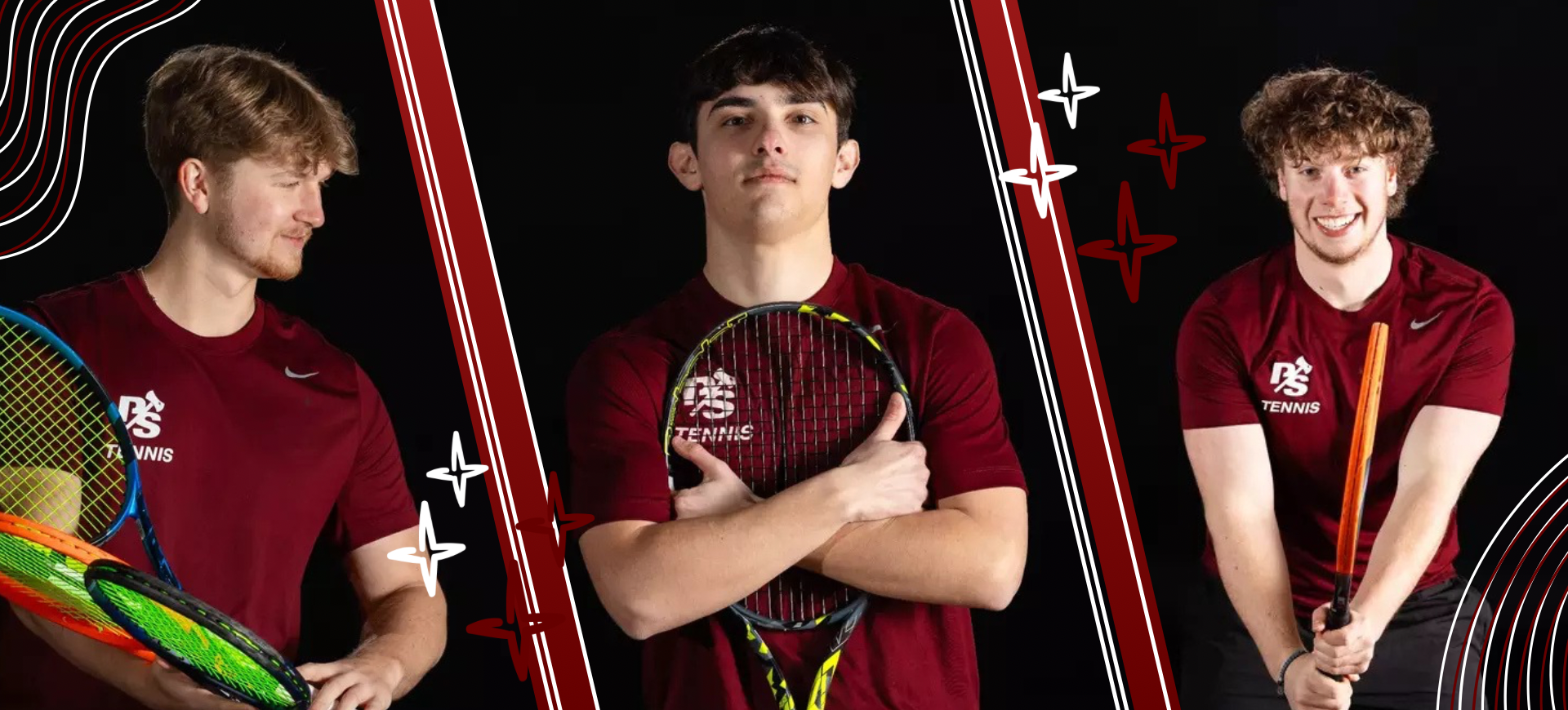 Men's tennis banner