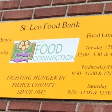 Food Bank Sign