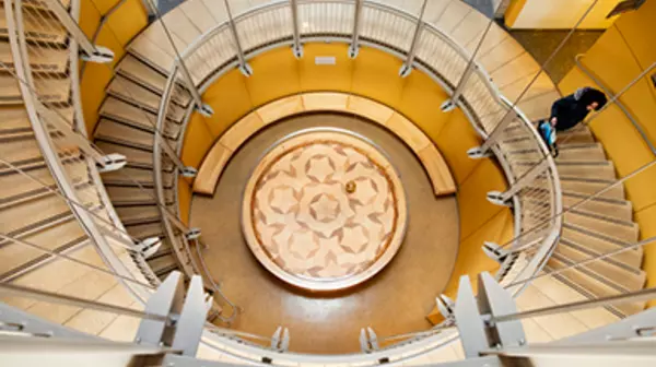 Foucault's Pendulum in Harned Hall