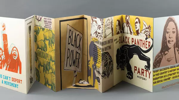 Artist book from the Changing the Conversation exhibition