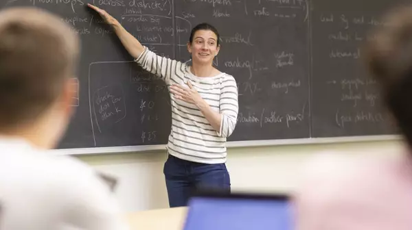 Associate Professor of Mathematics and Computer Science Courtney Thatcher