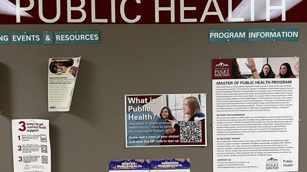 Public health noticeboard