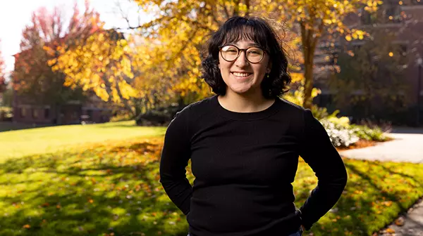 Scholarship recipient Angela Ronces-Cortes