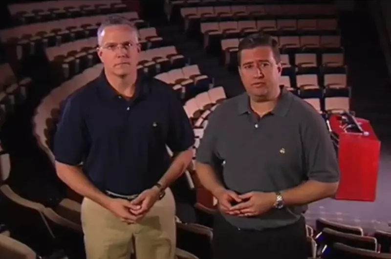 Screen shot of narrators from Shots Fired training video