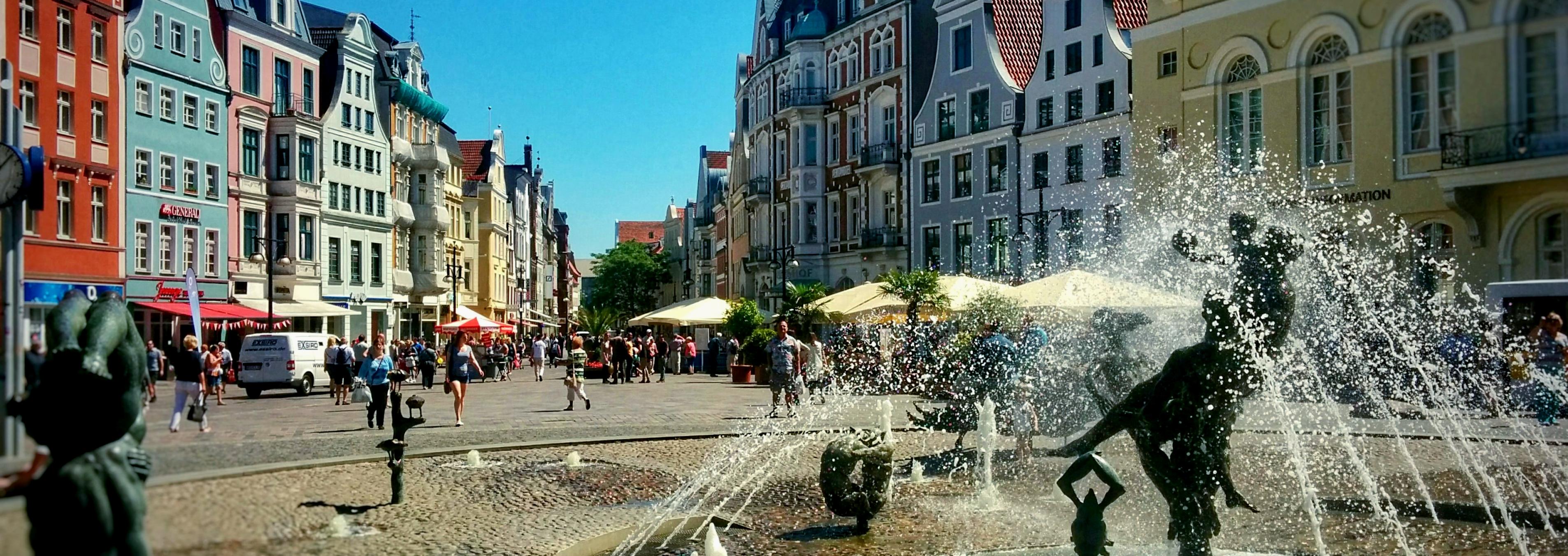 German town square