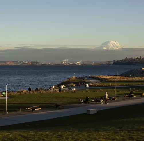 Dune Peninsula in Point Defiance Park