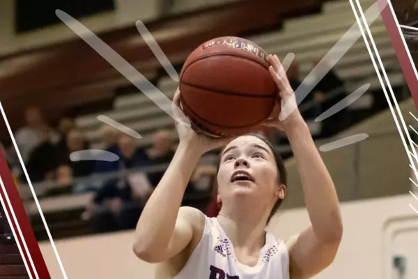 Women's basketball banner