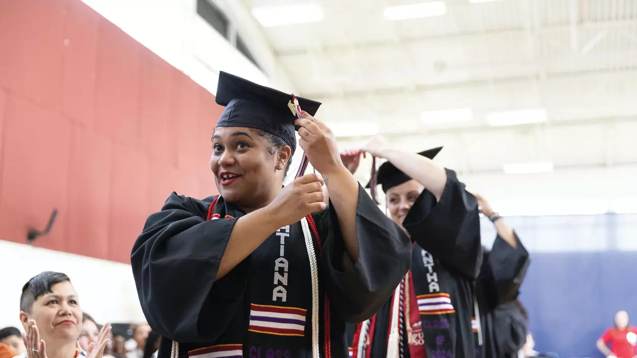 Tatiana Baker ’24 at the FEPPS graduation in June 2024.