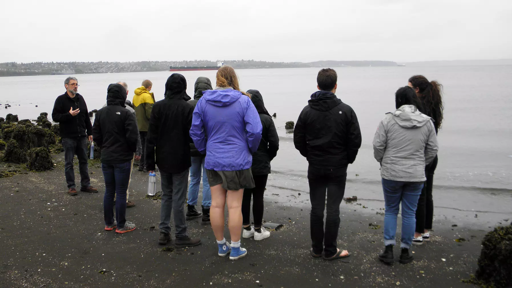 English field trip to Port of Tacoma