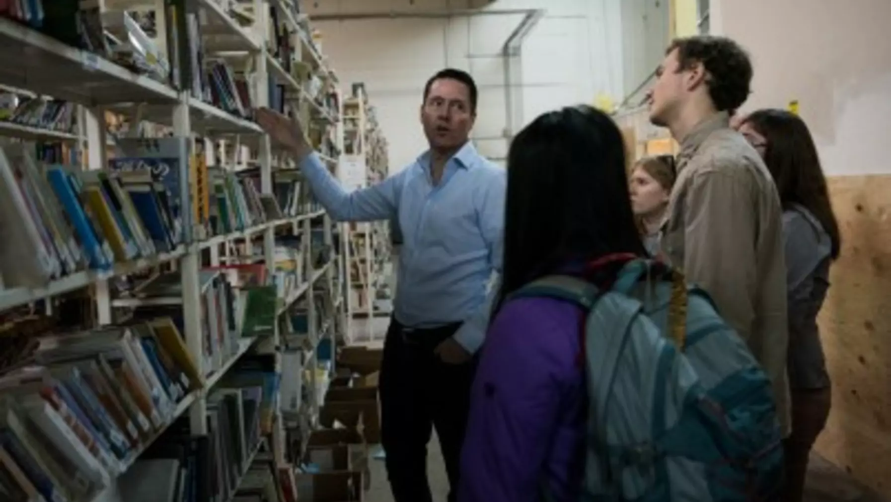 IPE field trip to Thrift Books warehouse