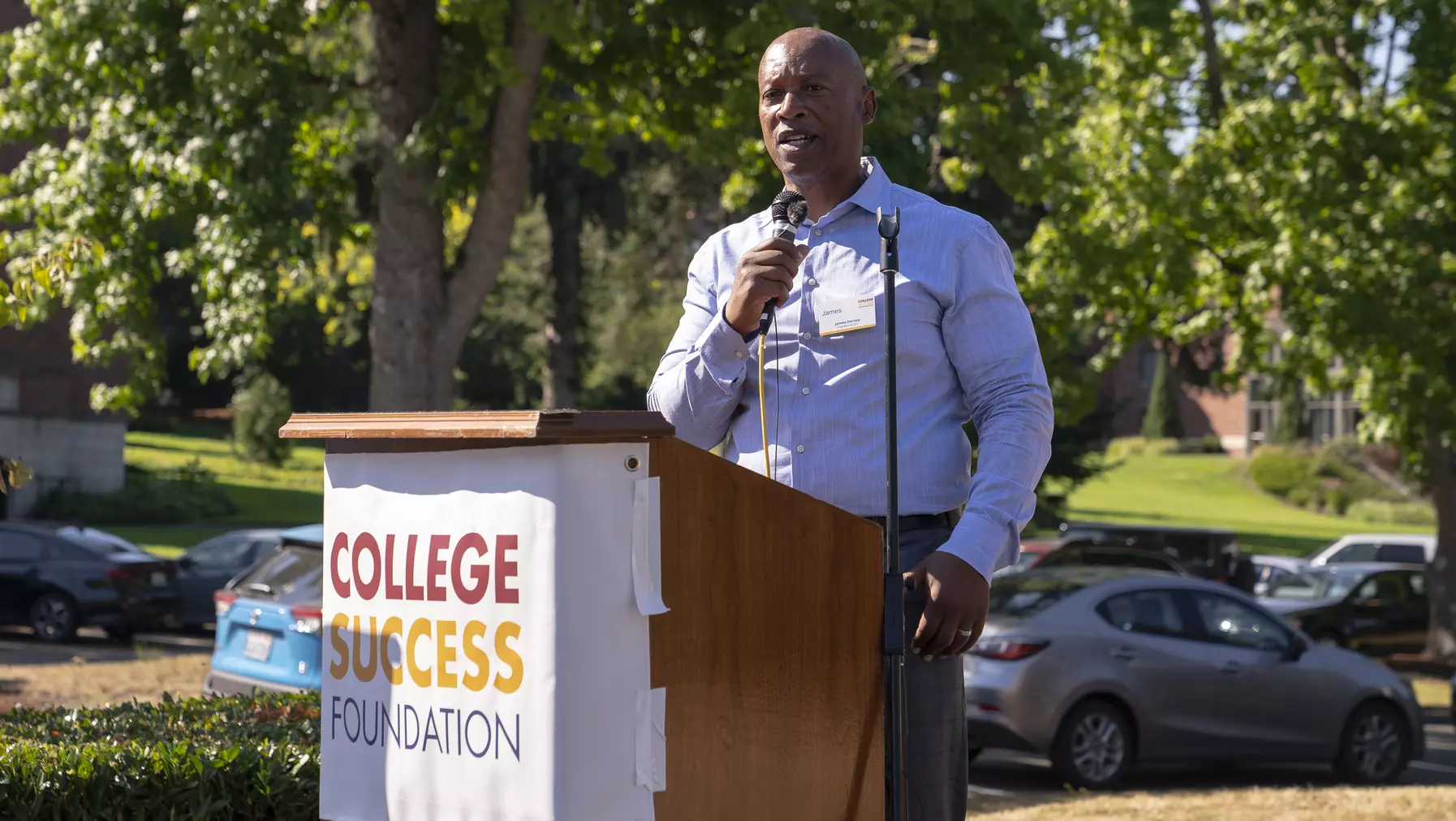 College Success Foundation CEO/President James Dorsey