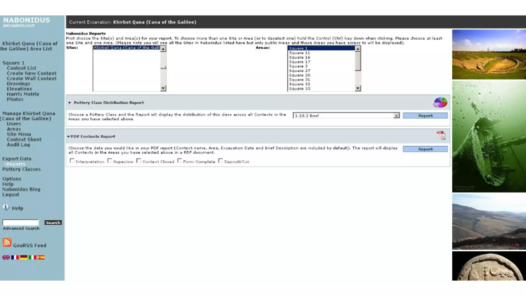 Nabonidus report generator