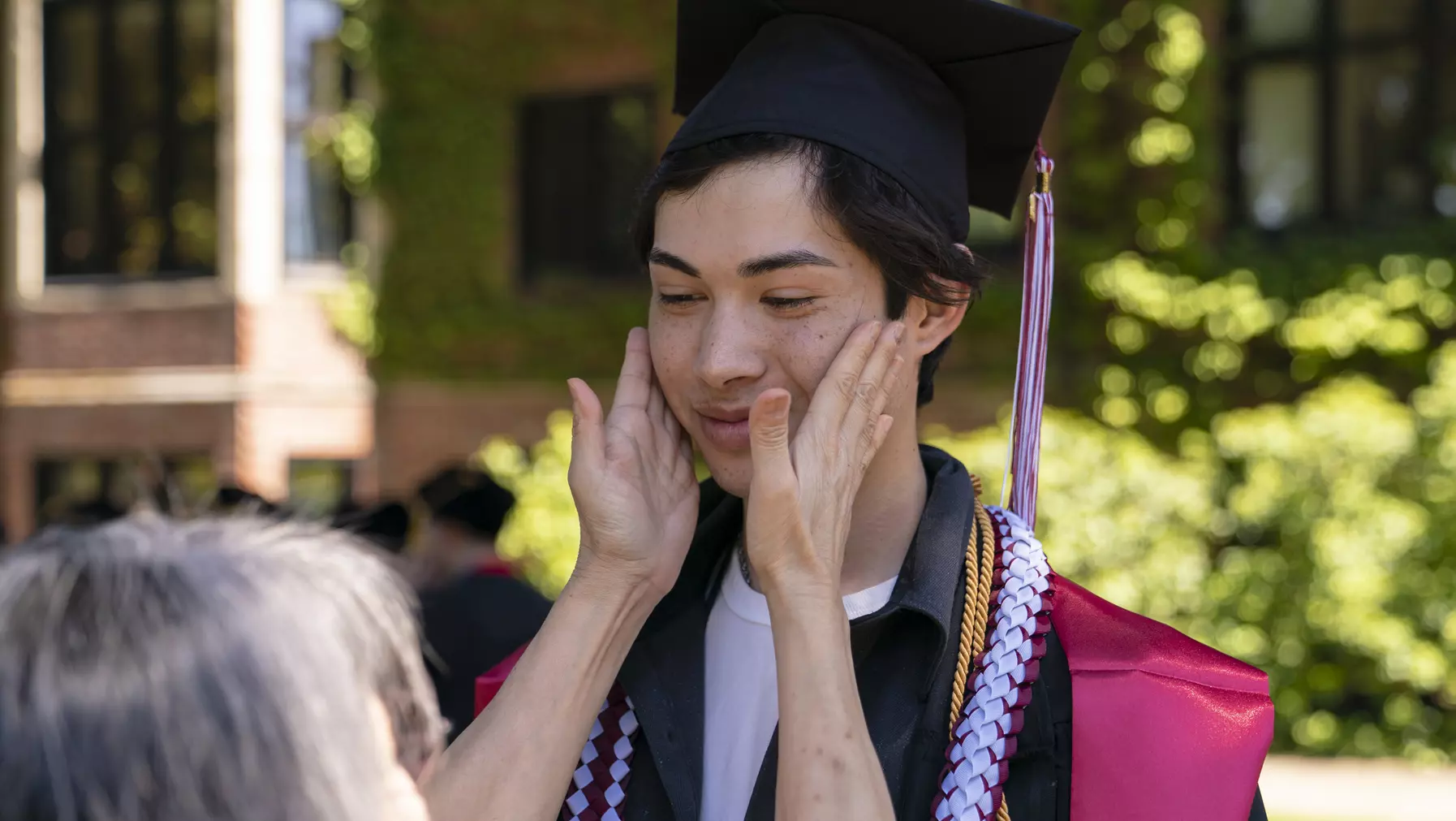 Proud family and friends love to congratulate their graduates!