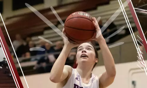 Women's basketball banner