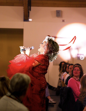 A performance at the Puget Sound Drag Show