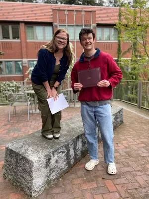 Andrew Saddler, 2024 Outstanding Symposium Presentation recipient