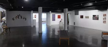 Installation view of 2025 Senior Show