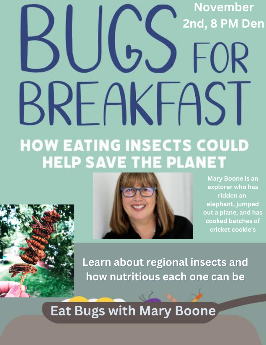 Bugs for breakfast poster